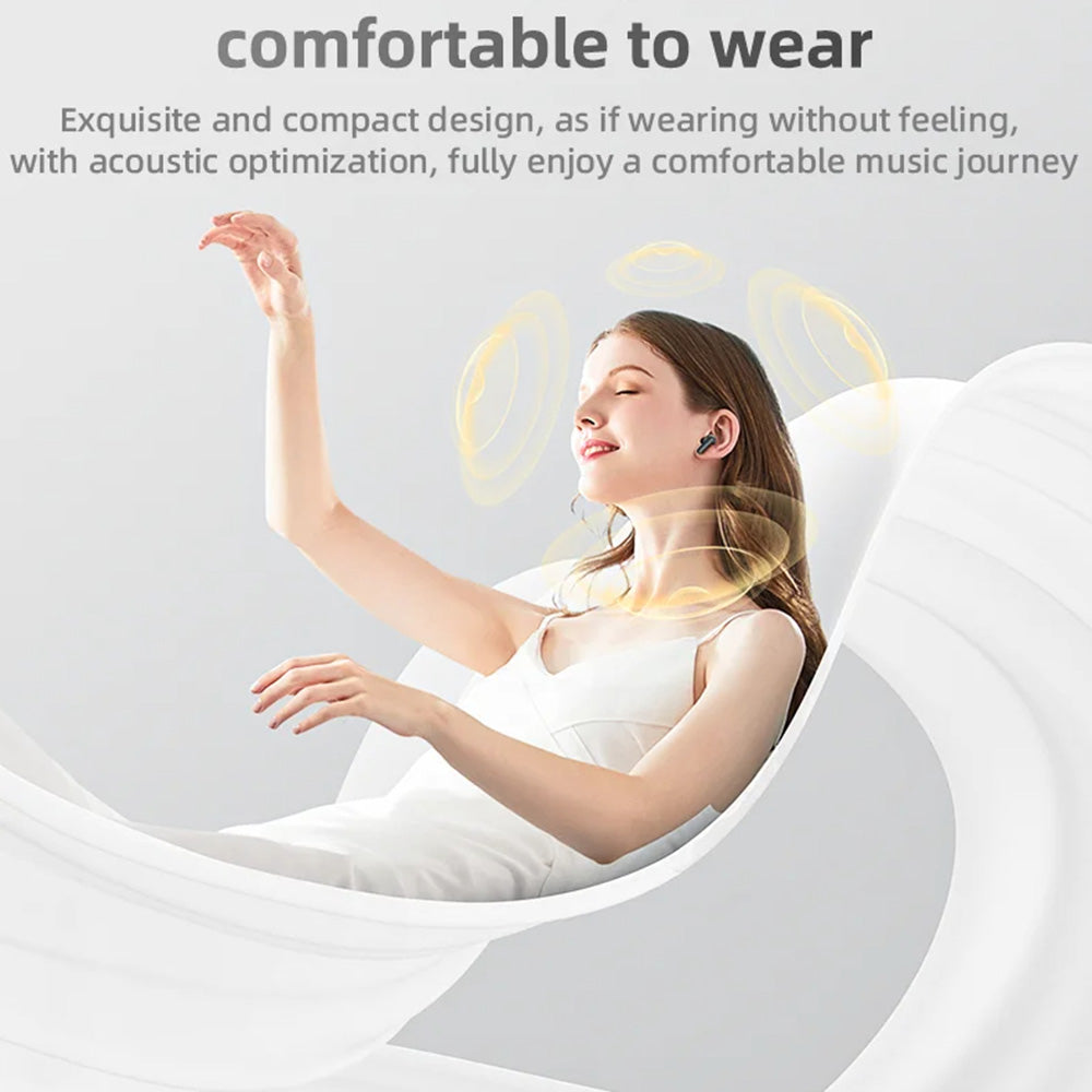 Bluetooth-Freisprecheinrichtung Yesido TWS26, TWS, Schwarz