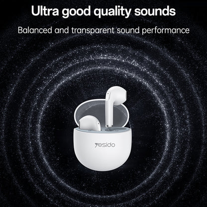 Handsfree Bluetooth Yesido TWS35, TWS, White