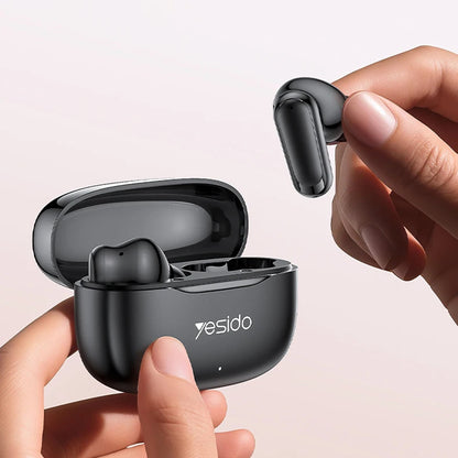 Handsfree Bluetooth Yesido TWS38, TWS, Weiß