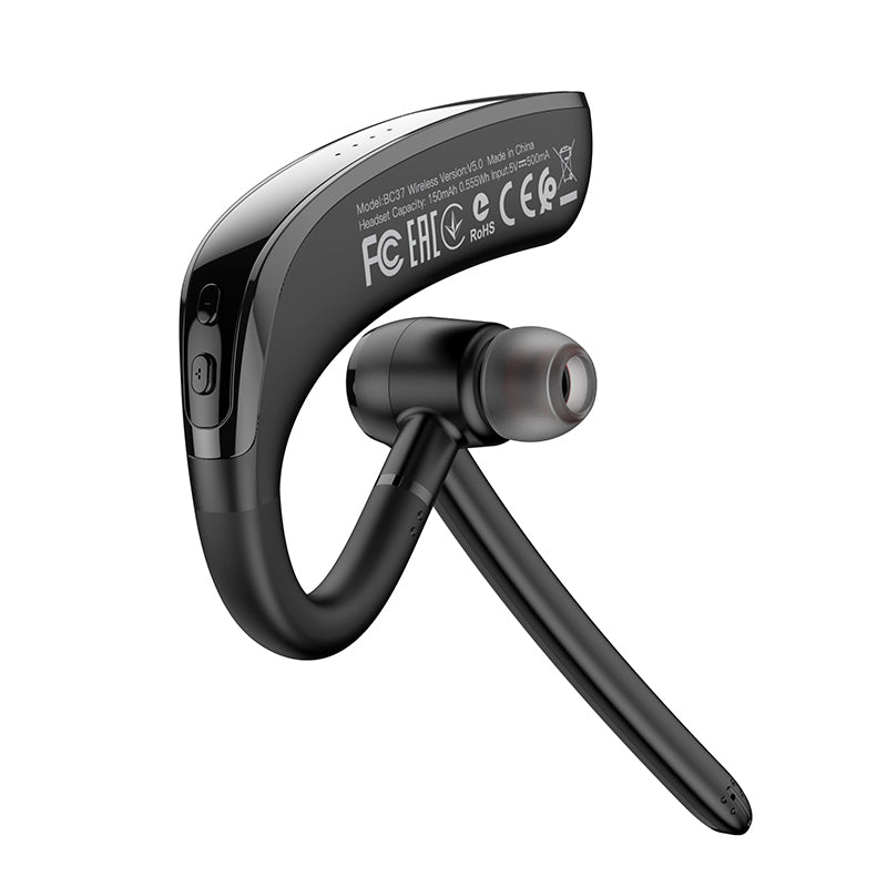 Kit mains libres Bluetooth Borofone BC37 Imperor, A2DP, Noir