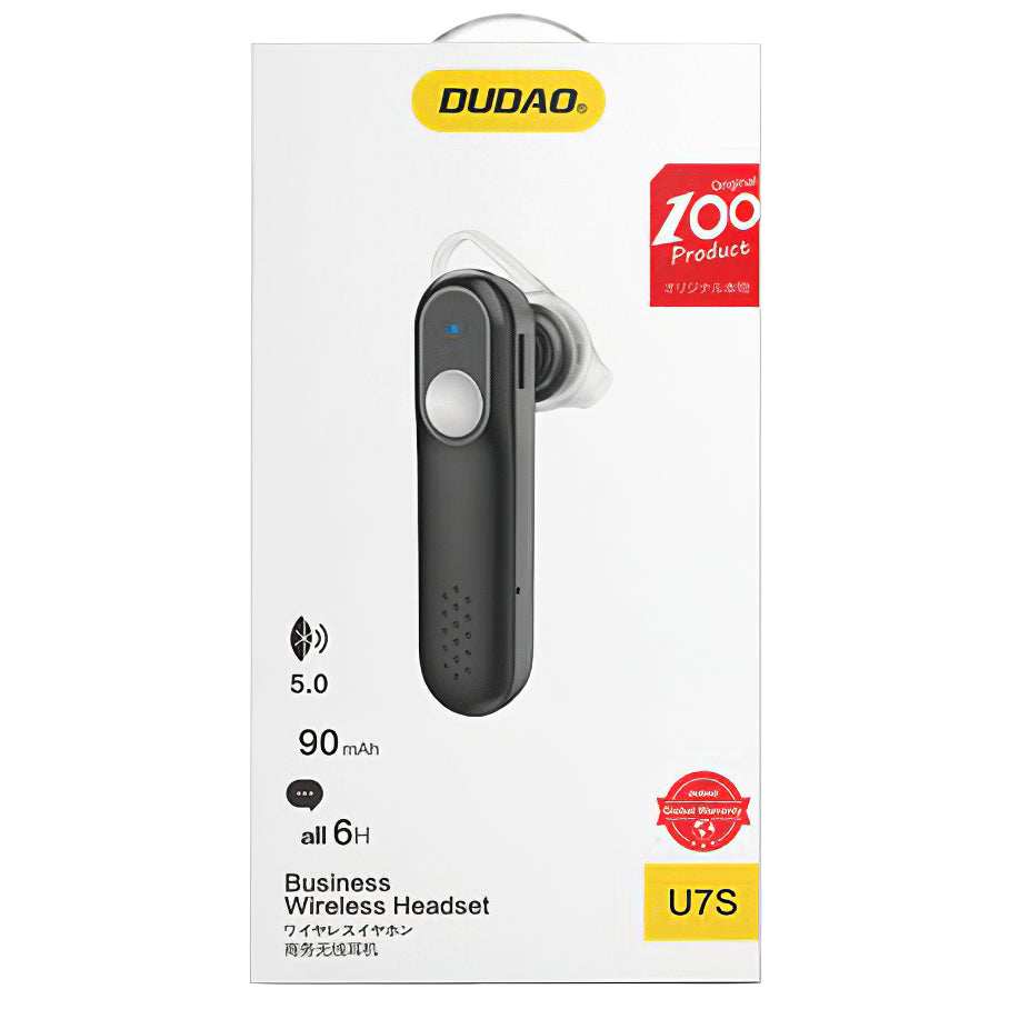 Handsfree Bluetooth Dudao U7S, Schwarz