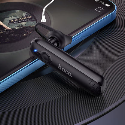 Kit mains libres Bluetooth HOCO E63 Diamond, A2DP, Noir