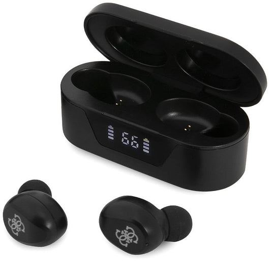Handsfree Bluetooth Guess Classic Logo, TWS, Schwarz