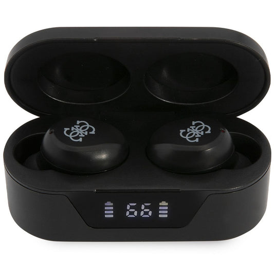 Handsfree Bluetooth Guess Classic Logo, TWS, Schwarz