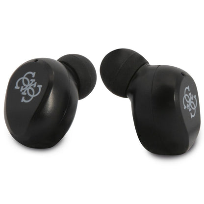 Kit mains libres Bluetooth Guess Classic Logo, TWS, Noir