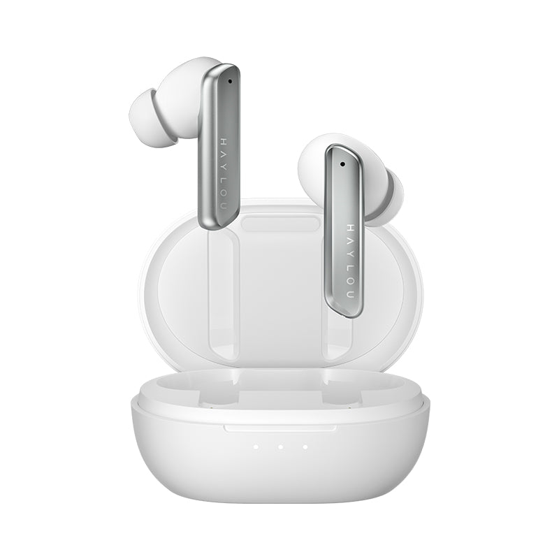 Bluetooth-Freisprecheinrichtung Haylou W1, TWS, Silber