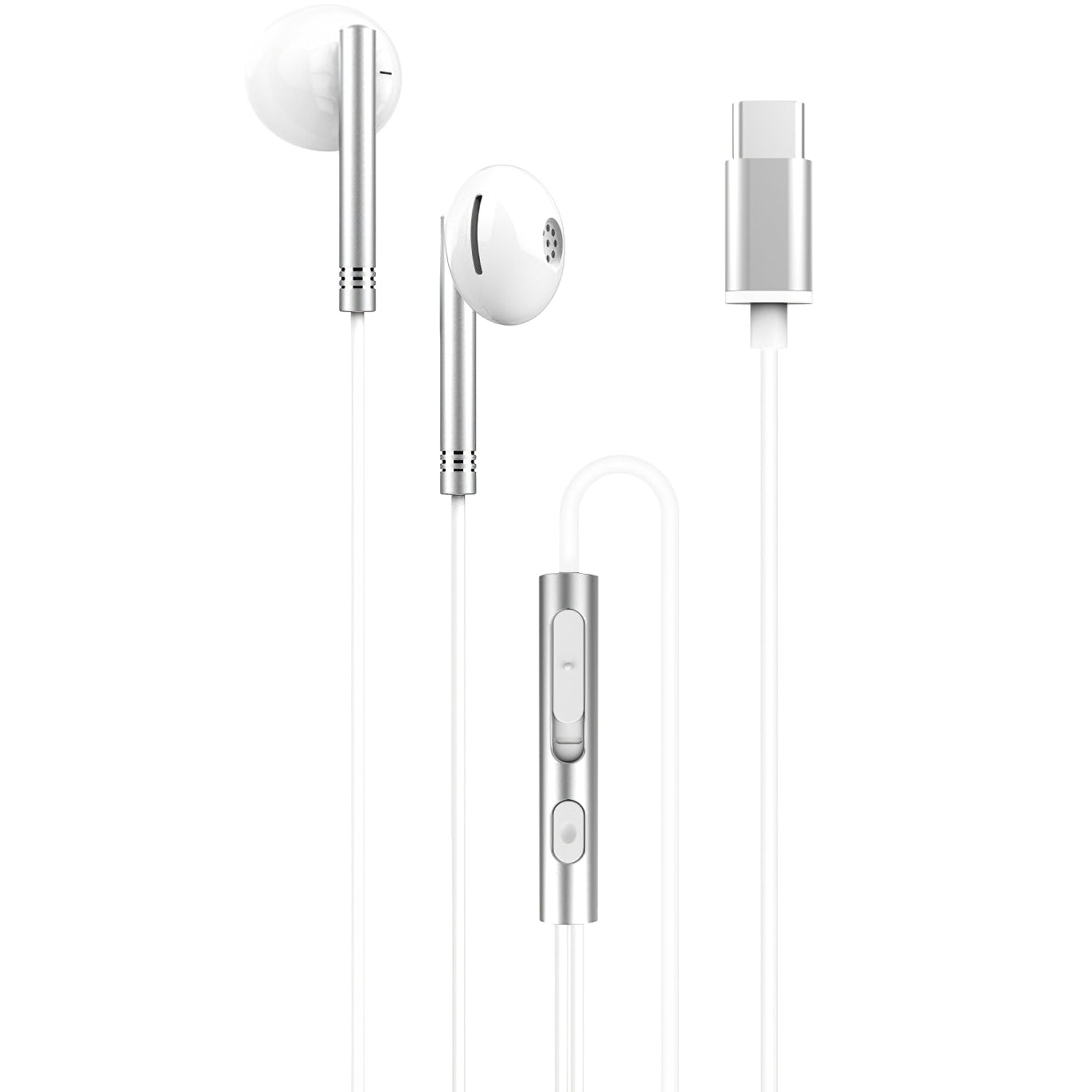 Handsfree USB-C XO Design EP29, Silber