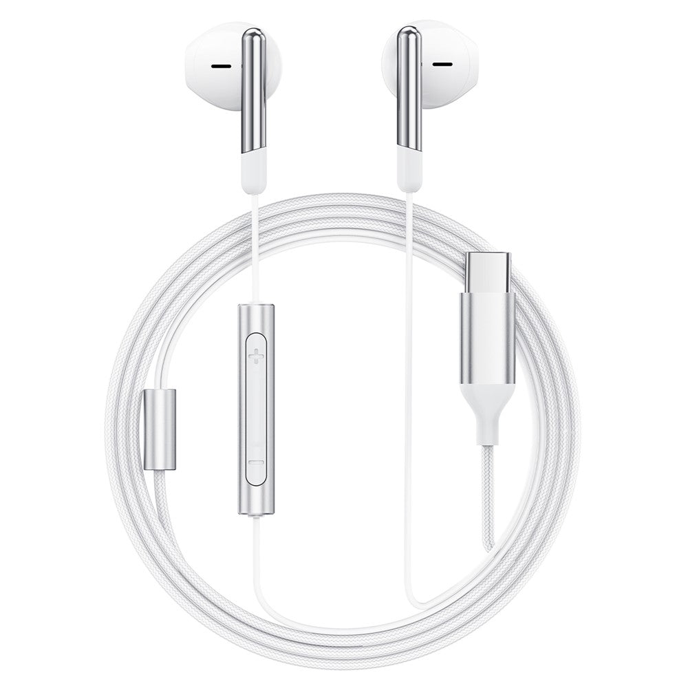 Handsfree USB-C Acefast L3, Weiß