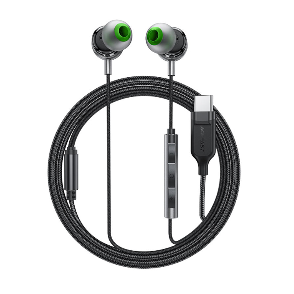 Handsfree USB-C Acefast L5, Schwarz