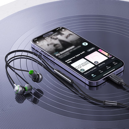 Handsfree USB-C Acefast L5, Schwarz