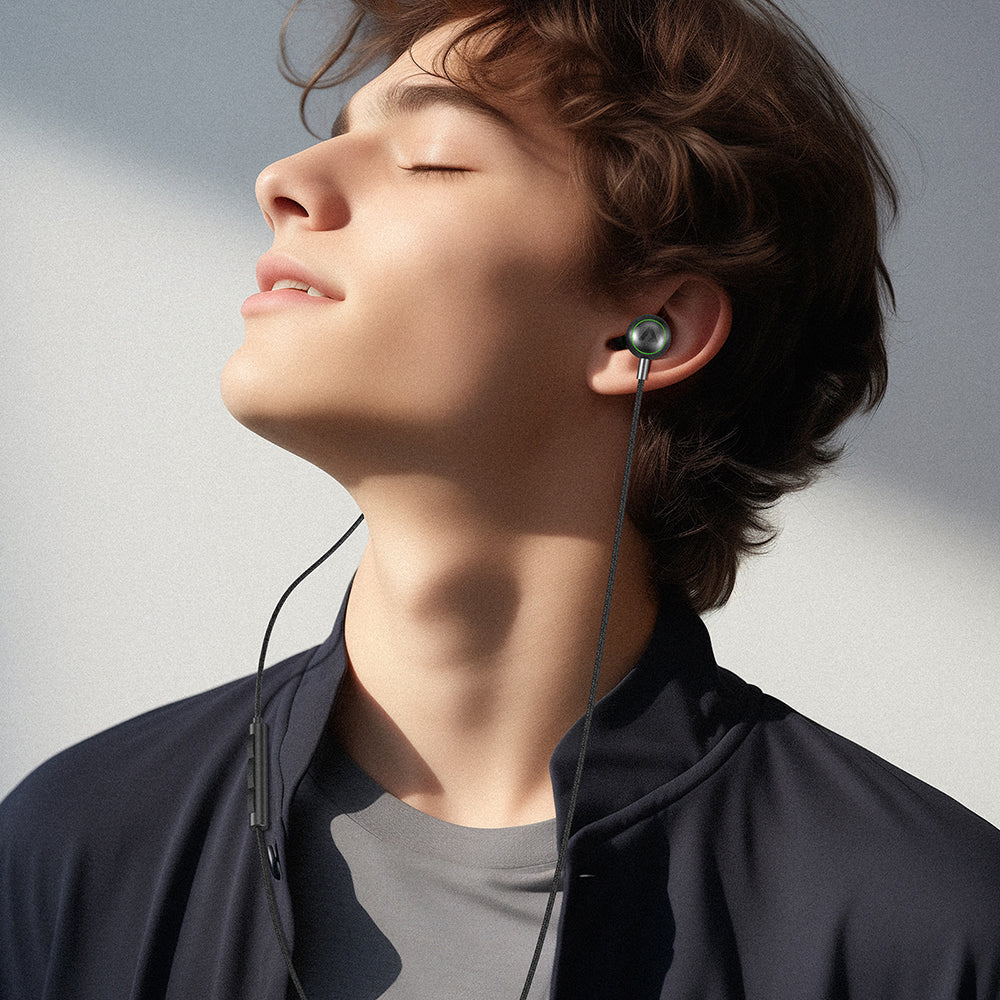Handsfree USB-C Acefast L5, Schwarz