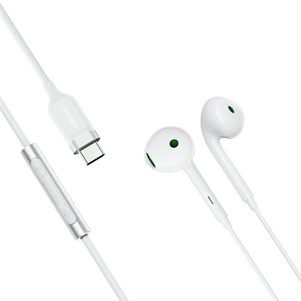 Handsfree USB-C Acefast L7, Weiß
