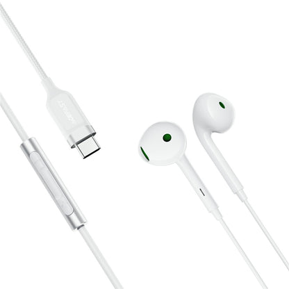 Handsfree USB-C Acefast L7, Weiß