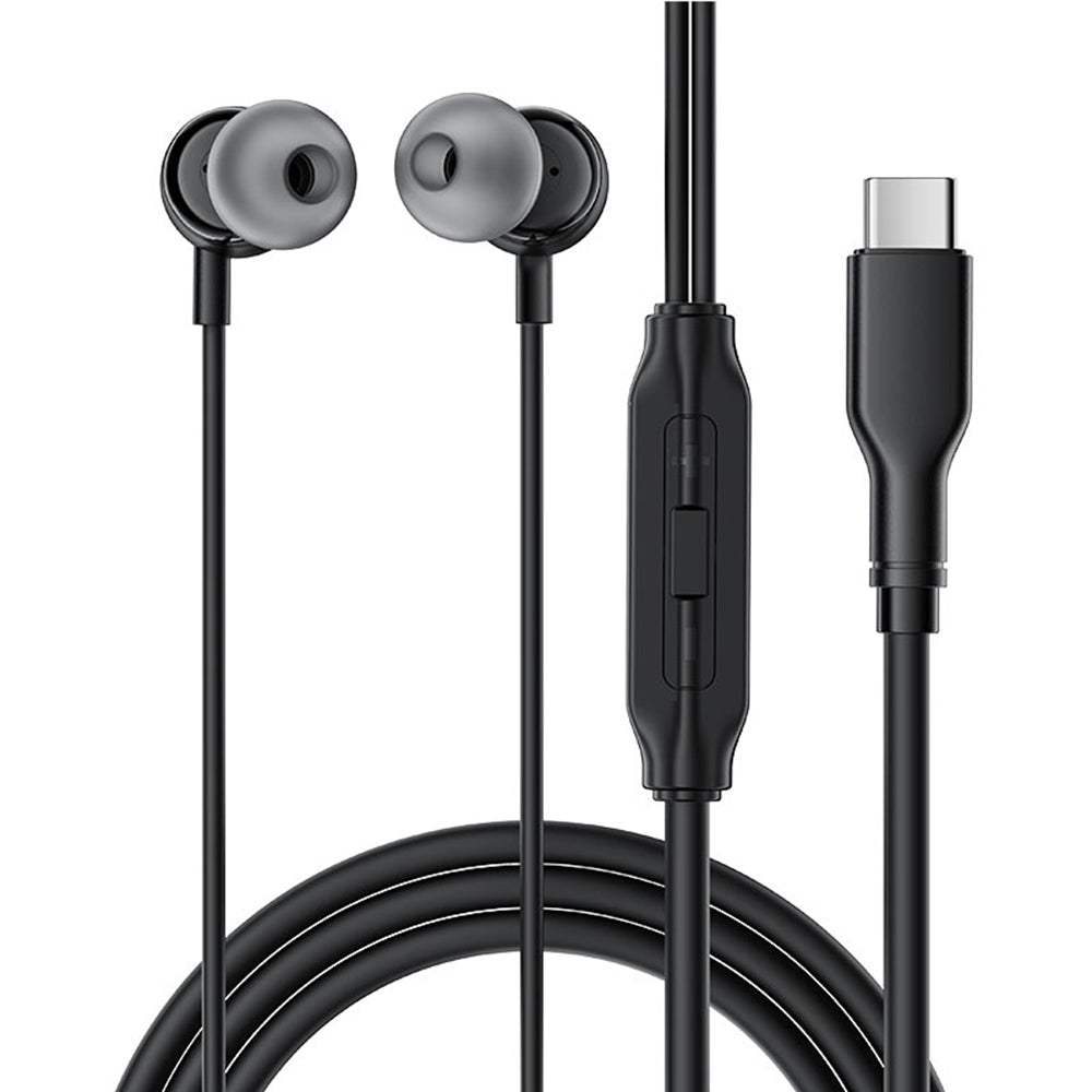 Handsfree USB-C Acefast L8, Schwarz