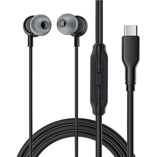 Handsfree USB-C Acefast L8, 1,2 m, Schwarz