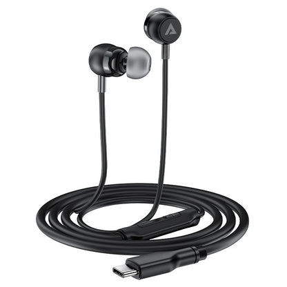 Handsfree USB-C Acefast L8, Schwarz