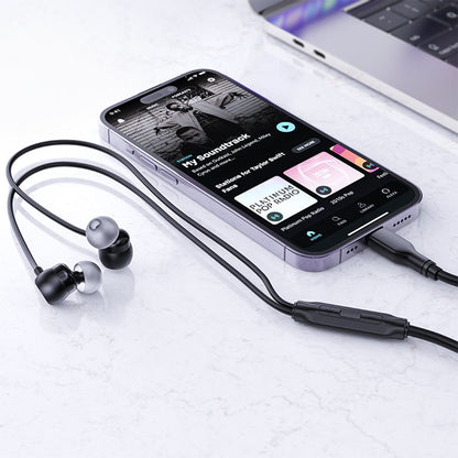 Handsfree USB-C Acefast L8, Schwarz