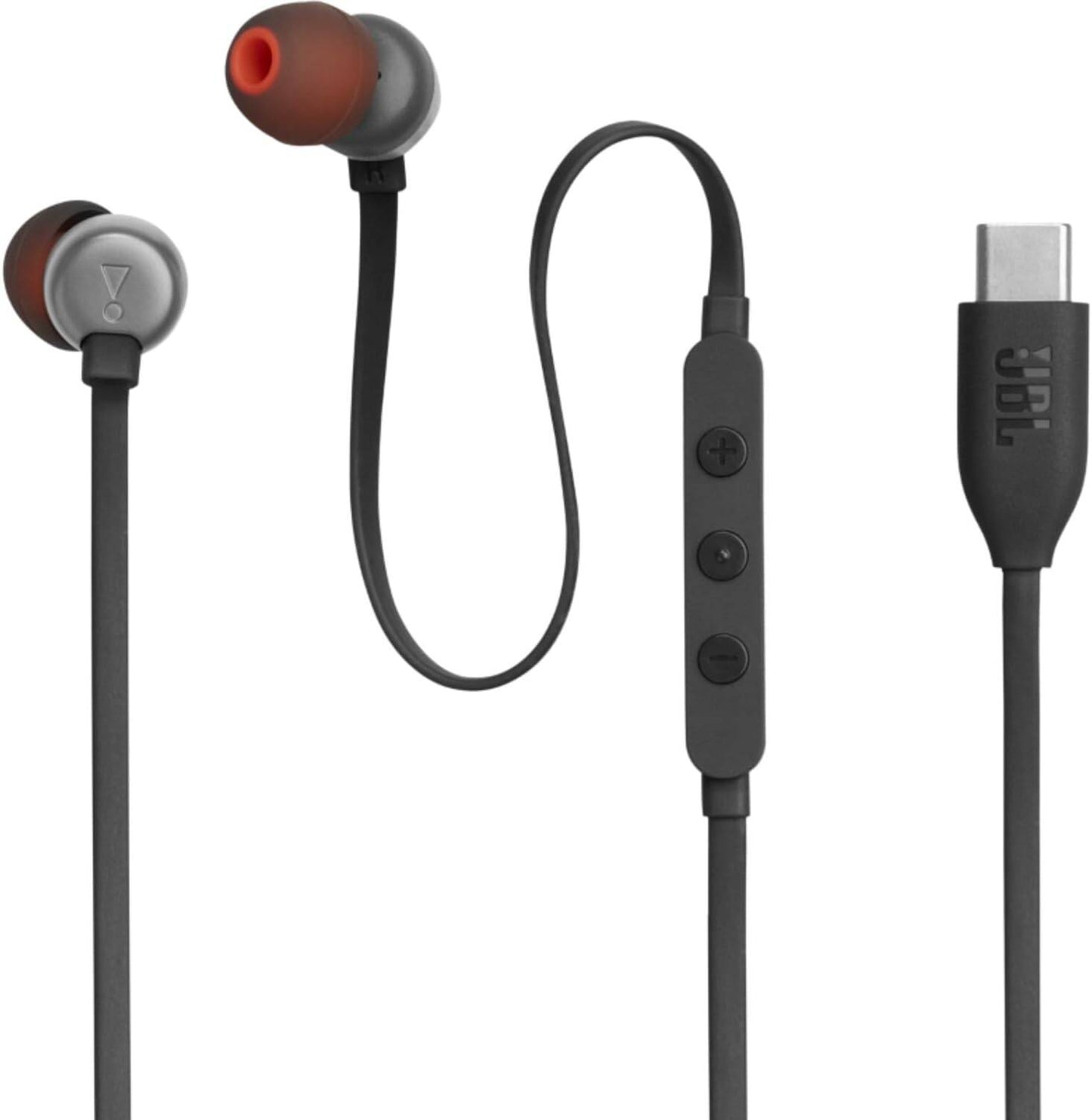 Écouteurs mains libres USB-C JBL Tune 310C, Noir JBLT310CBLK