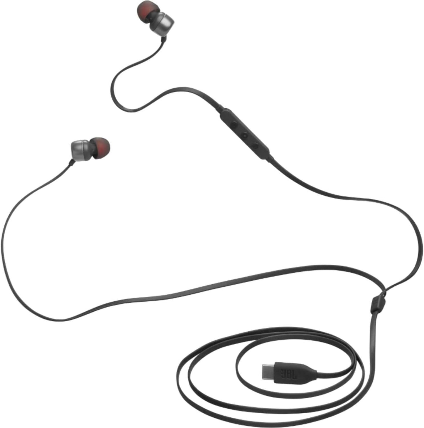 Écouteurs mains libres USB-C JBL Tune 310C, Noir JBLT310CBLK
