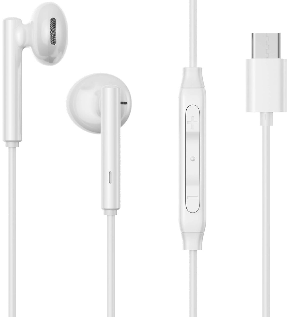 Écouteurs USB-C Joyroom JR-EC05, Blanc