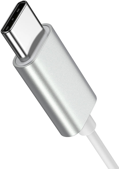 Écouteurs USB-C Joyroom JR-EC06, Argenté