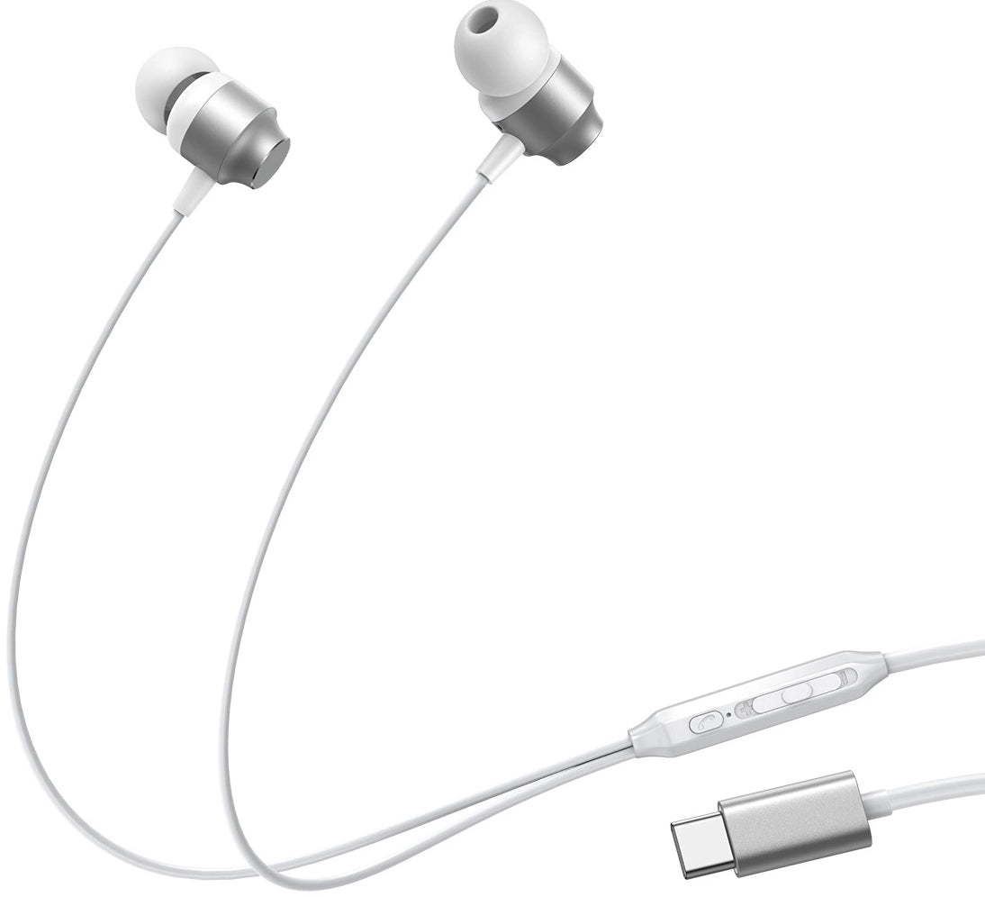 Écouteurs USB-C Joyroom JR-EC06, Argenté