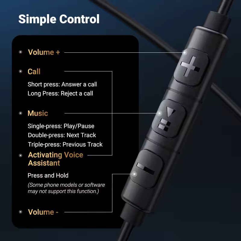 Kit mains libres USB-C UGREEN EP105, Noir