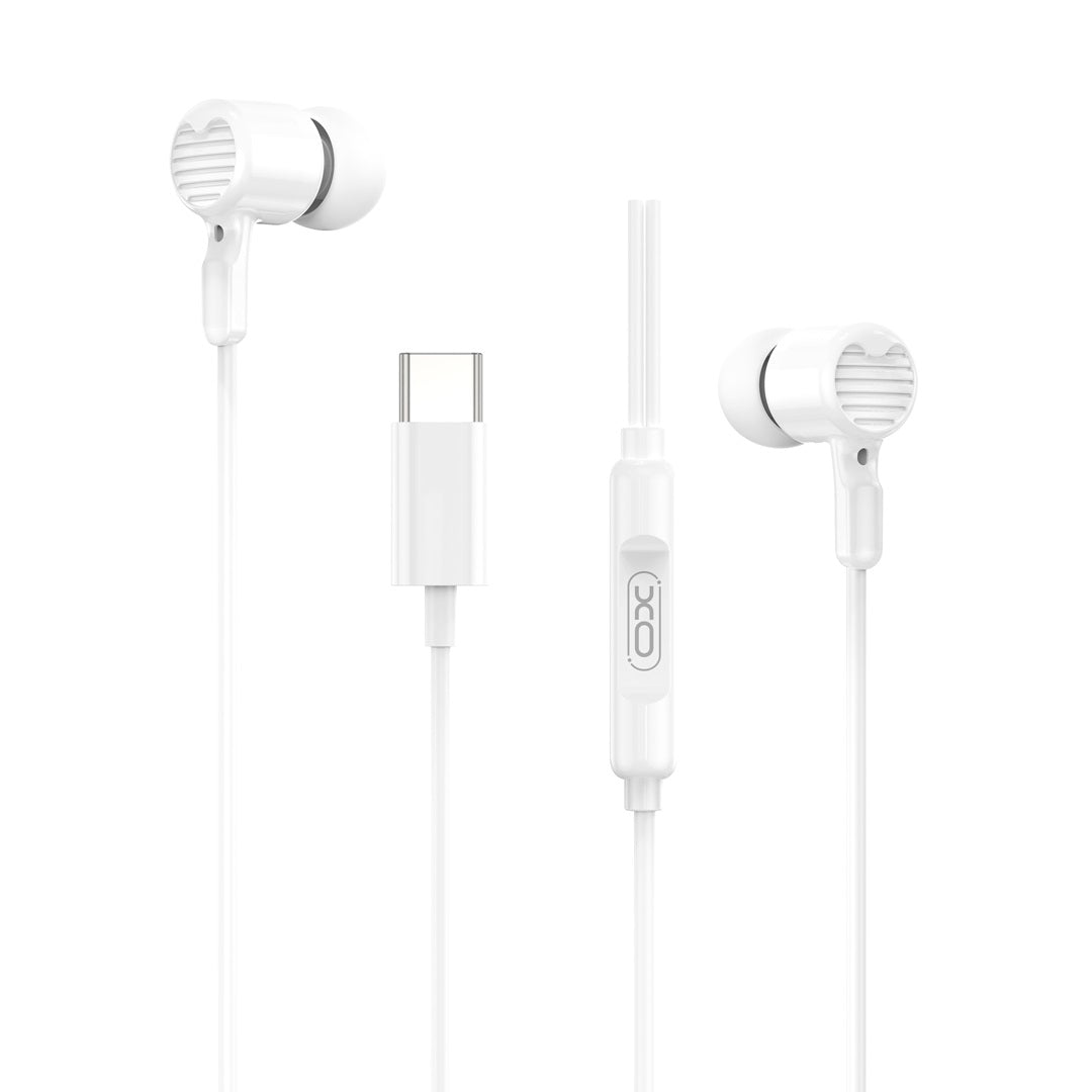 Handsfree USB-C XO Design EP81, Blanc
