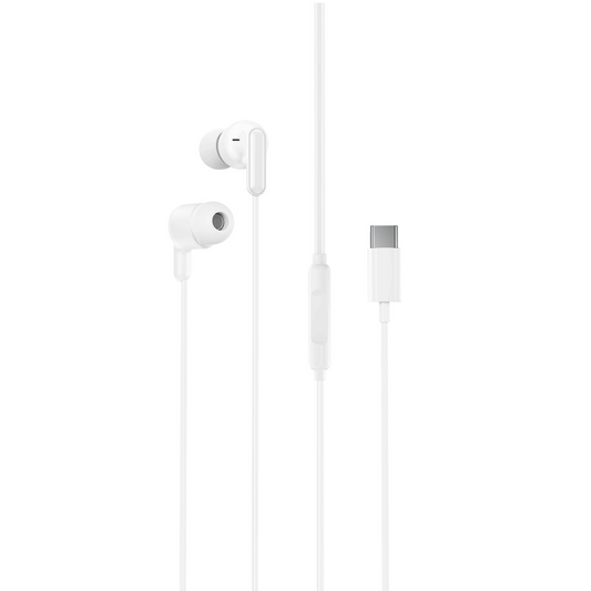 Kit mains libres USB-C XO Design EP84, Blanc