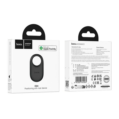 HOCO SmartTag E94 für iOS-Serie, Schwarz