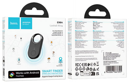 HOCO SmartTag E98A für Android-Serie, Schwarz