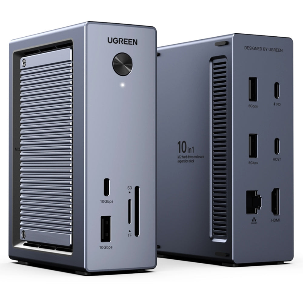 Multifunktions-Hub UGREEN CM923 (55735), 10in1, Grau