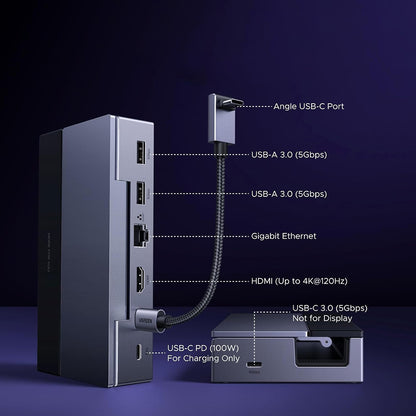 Support Hub UGREEN 75126 pour Console Portable, Gris