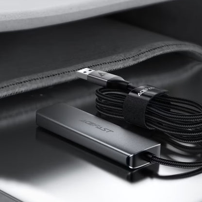 Hub USB Acefast J17, 4 en 1, Gris