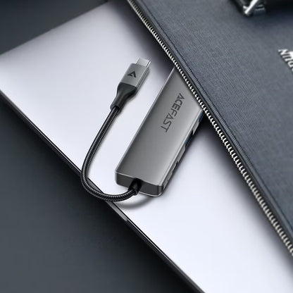 USB-C Hub Acefast J18, 6in1, Grau