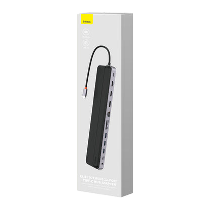 Hub USB-C Baseus EliteJoy Gen2, 11en1, Noir WKSX030213