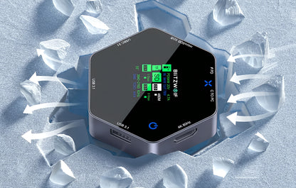 USB-C Hub BlitzWolf BW-TH16, 8in1, Grau