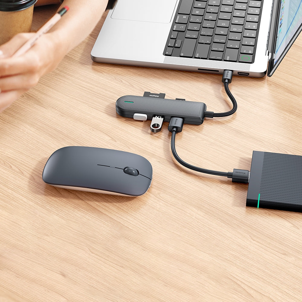 USB-C Hub McDodo HU-1430 Star, 5in1, Schwarz