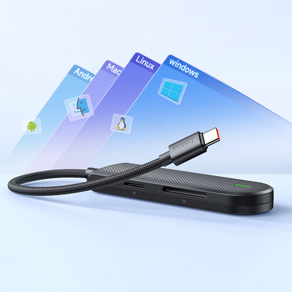 USB-C Hub McDodo HU-1430 Star, 5in1, Schwarz