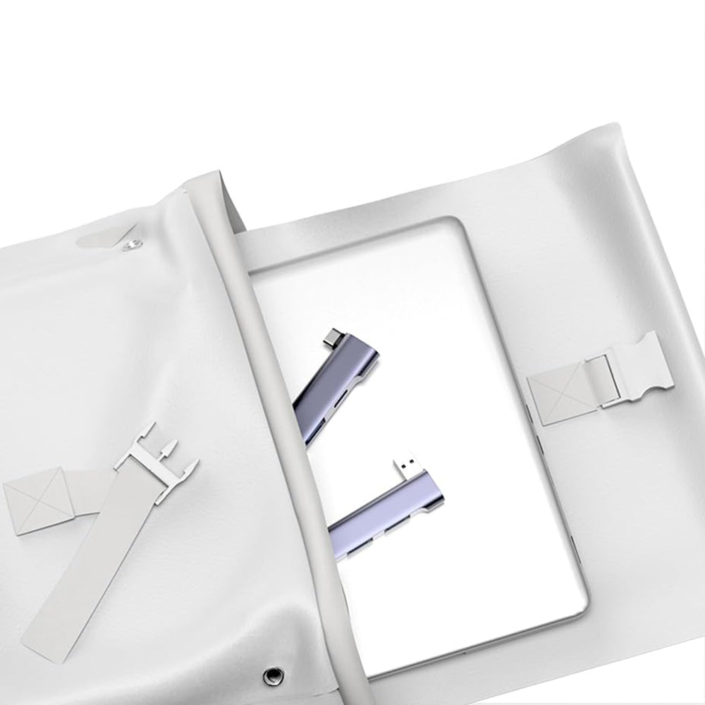 USB-C Hub Techsuit H12 ZenithDock, 4in1, Grau