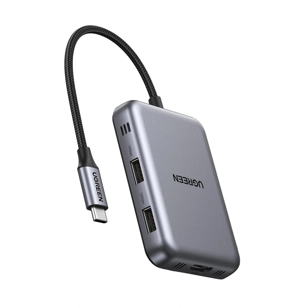 Hub USB-C UGREEN CM896 (65759), 7en1, Gris