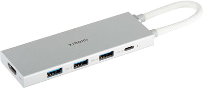 Hub USB-C Xiaomi, 3 x USB-A 3.0 - 1 x USB-C - 1 x HDMI, Weiß BHR8804GL