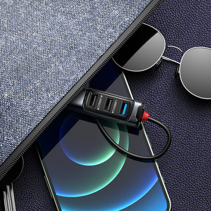 Hub USB-C Yesido HB23, 5en1, Gris