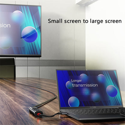 Hub USB-C Yesido HB23, 5en1, Gris