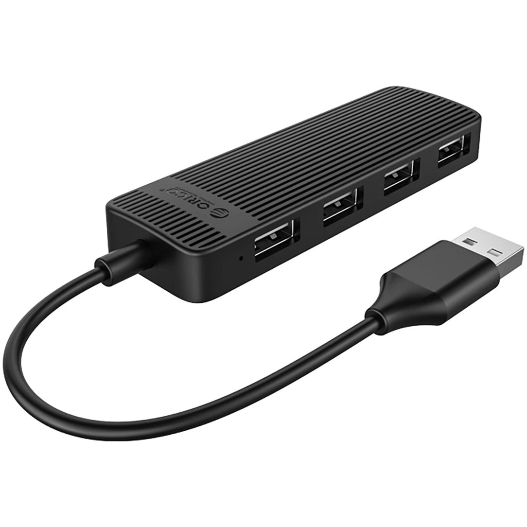 Hub USB Orico FL02, 4 x USB-A, Noir