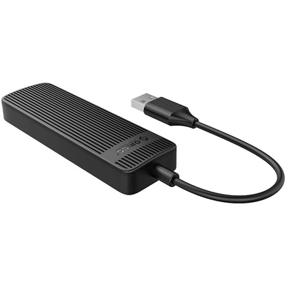 Hub USB Orico FL02, 4 x USB-A, Noir