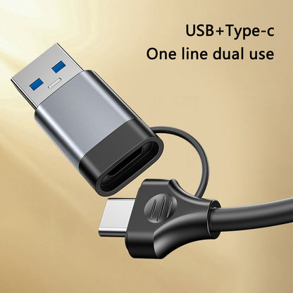 Hub USB / USB-C Yesido HB20, 5en1, Gris