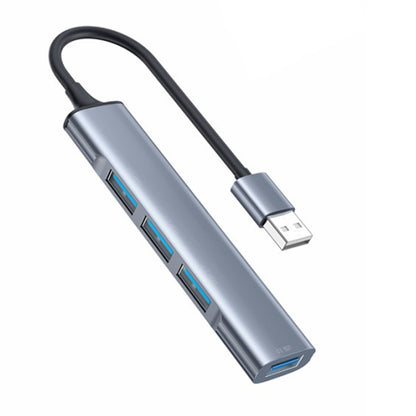 Hub USB Yesido HB18, 4en1, Gris