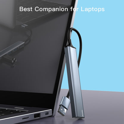 Hub USB Yesido HB18, 4en1, Gris