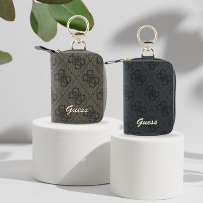 Guess 4G Triangle Accessories Case, Black